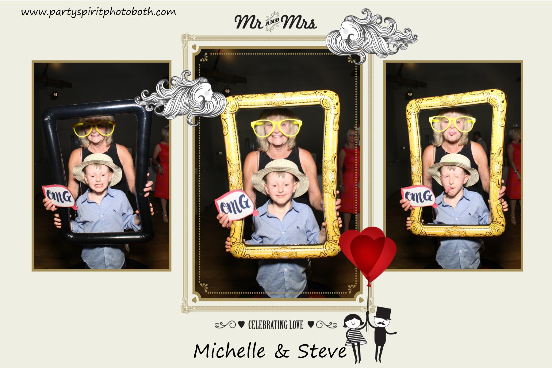 Michelle & Steve Wedding | View more photos from the event at gallery.partyspiritphotobooth.com/u/PartySpiritPhotoBooth/Michelle-Steve-Wedding